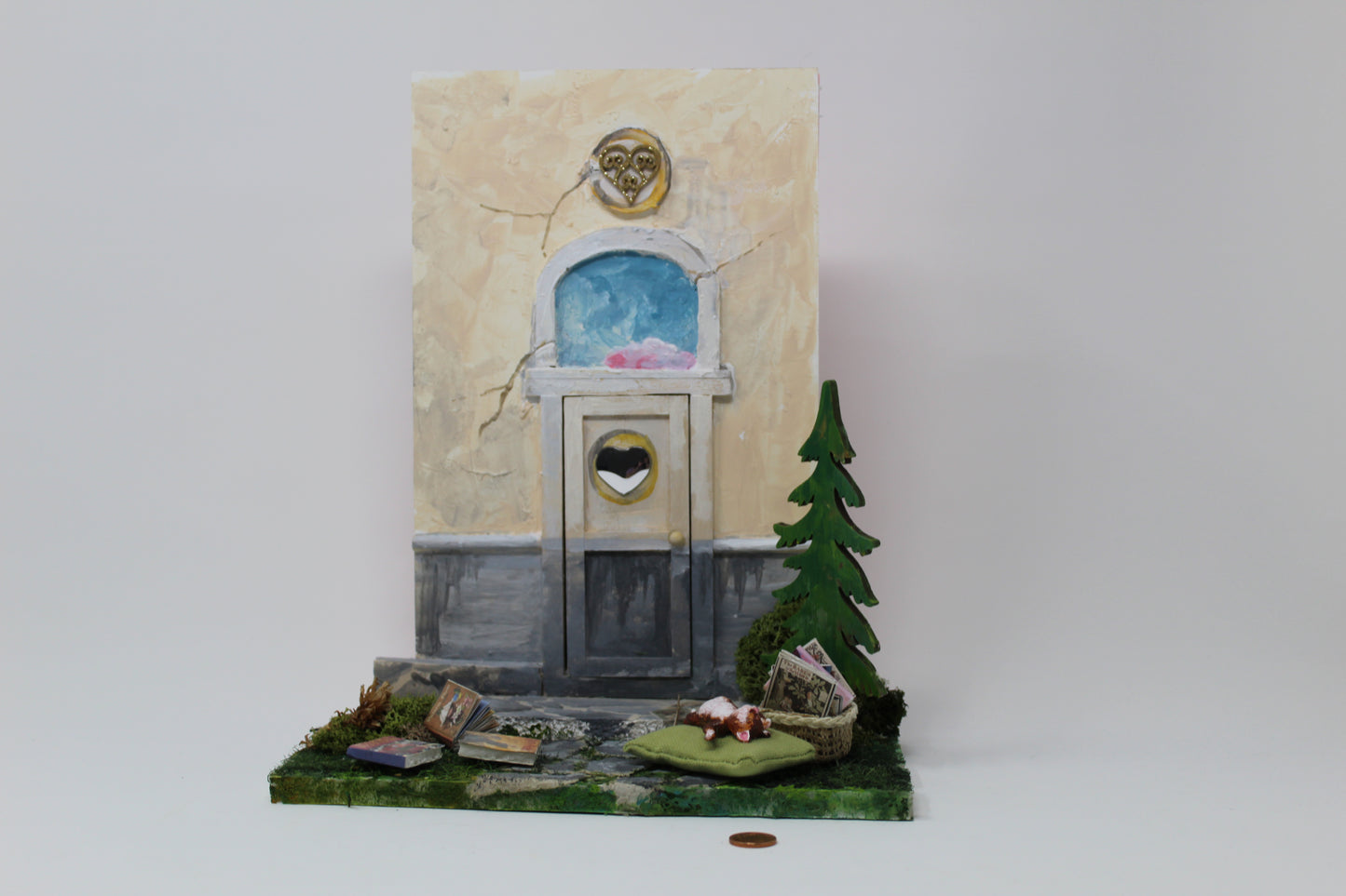 porta con libri