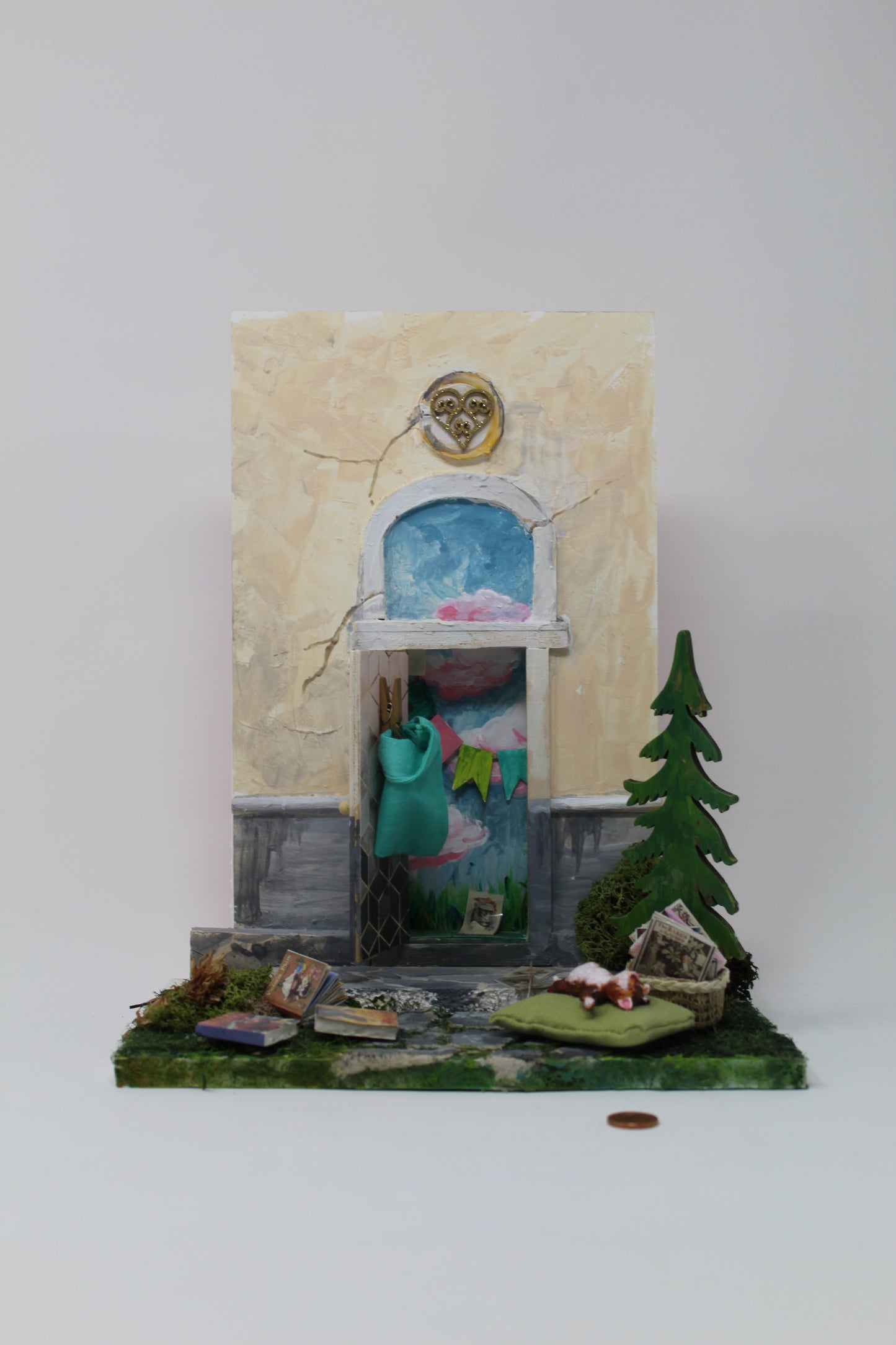 porta con libri