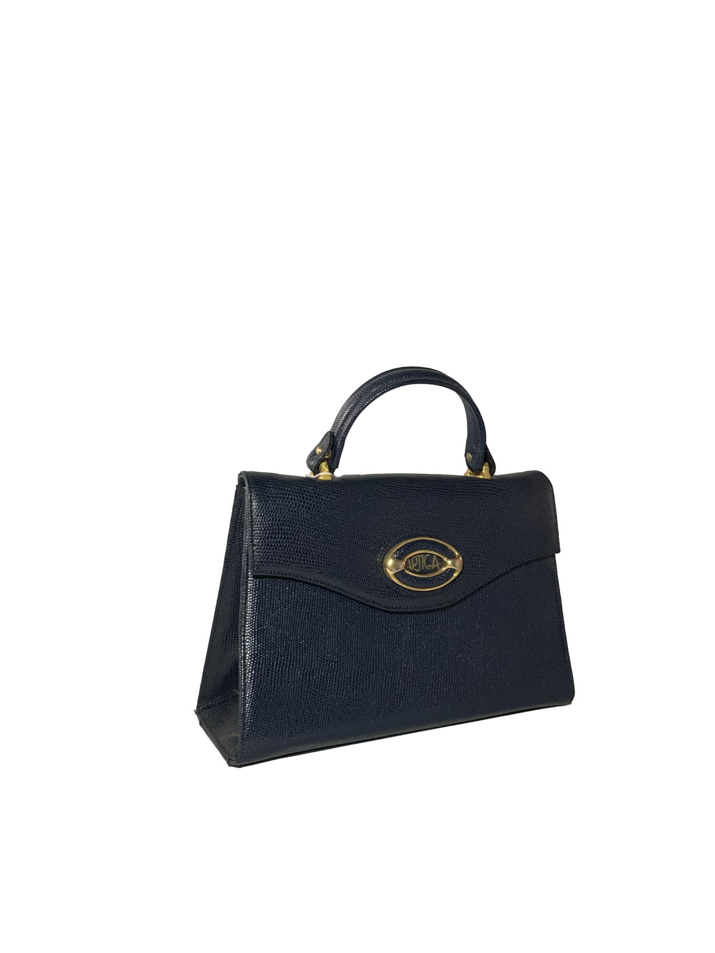 Borsa in pelle blu - NONèdabuttare
