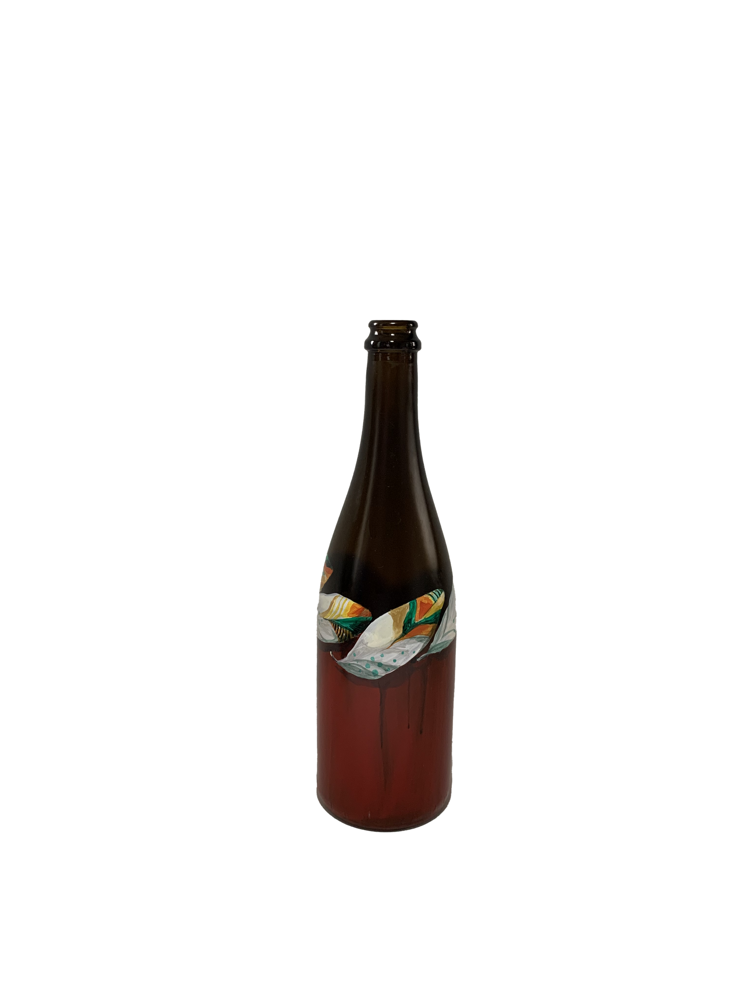 Bottiglia dipinta