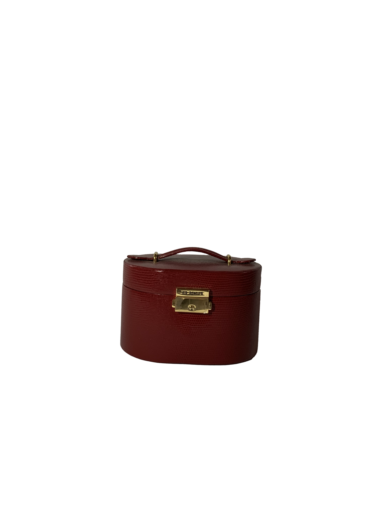 Portagioie in pelle rossa - NONèdabuttare