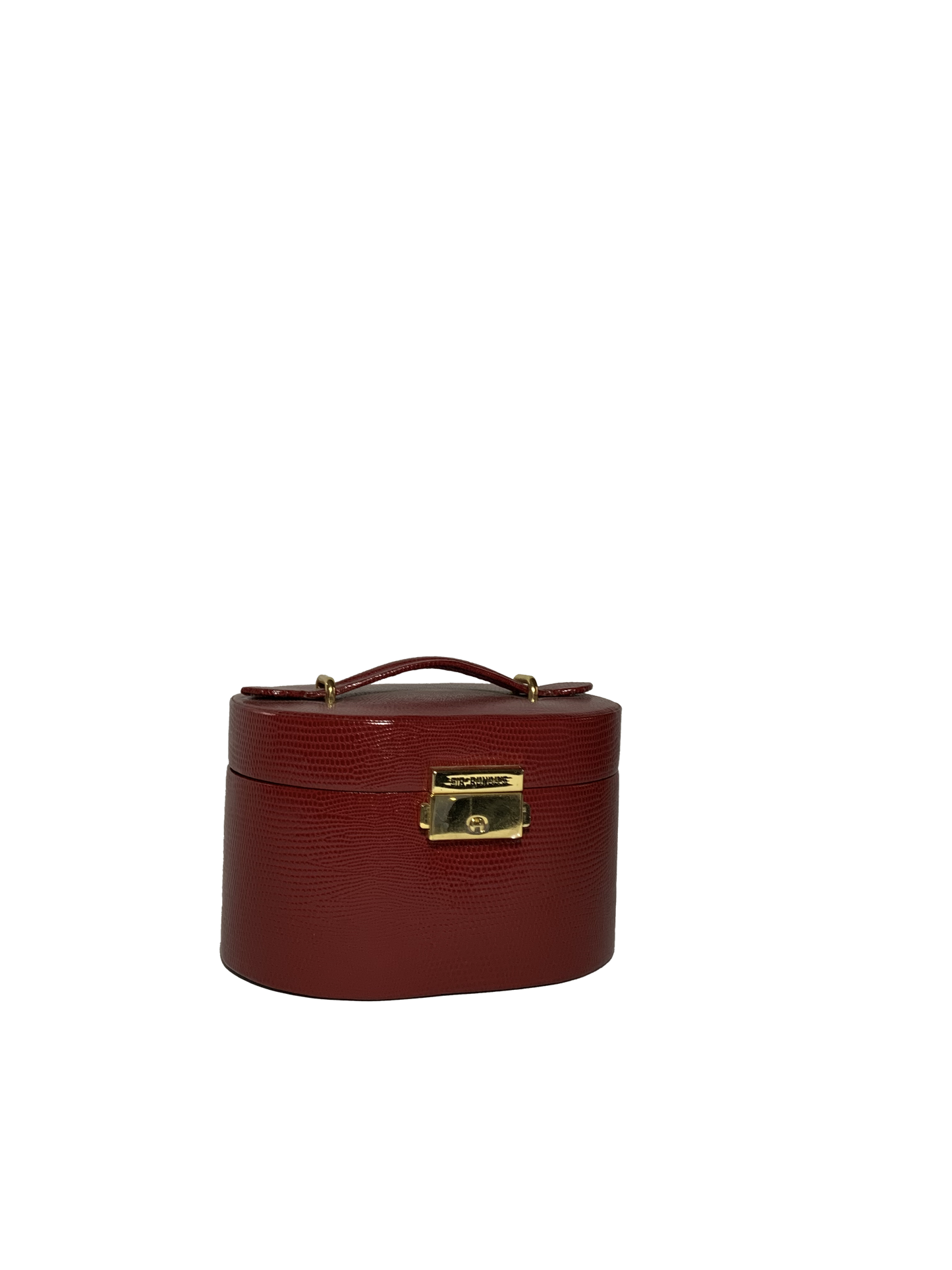 Portagioie in pelle rossa - NONèdabuttare