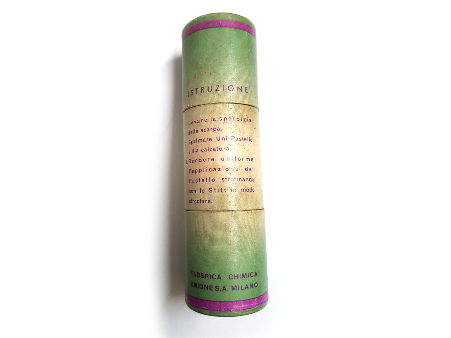 Pastello bianco per calzature anni '40 - NONèdabuttare