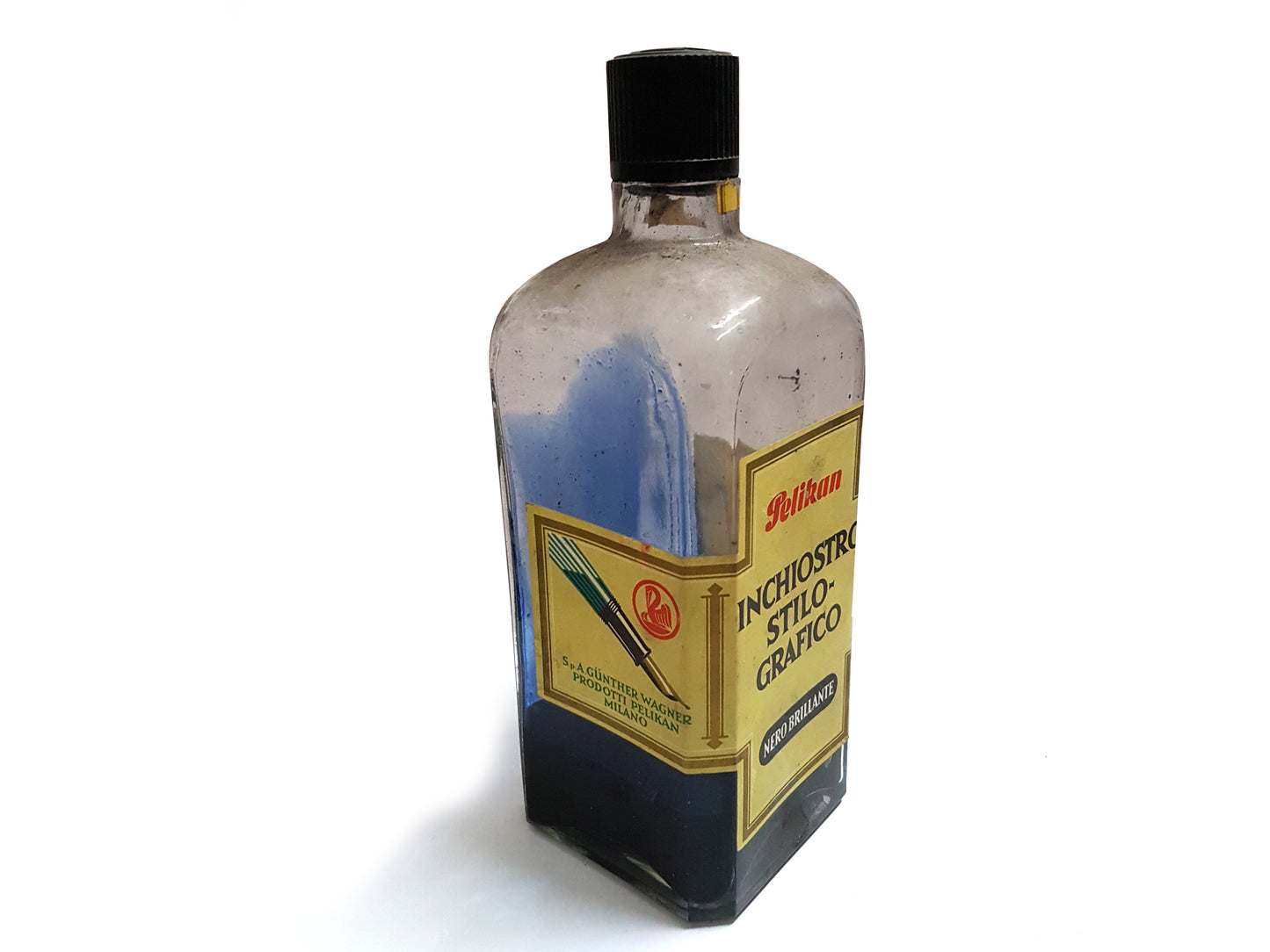 Inchiostro per stilografiche Pelikan nero anni '60 - NONèdabuttare