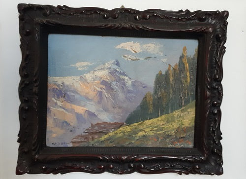 Dipinto di montagna - NONèdabuttare