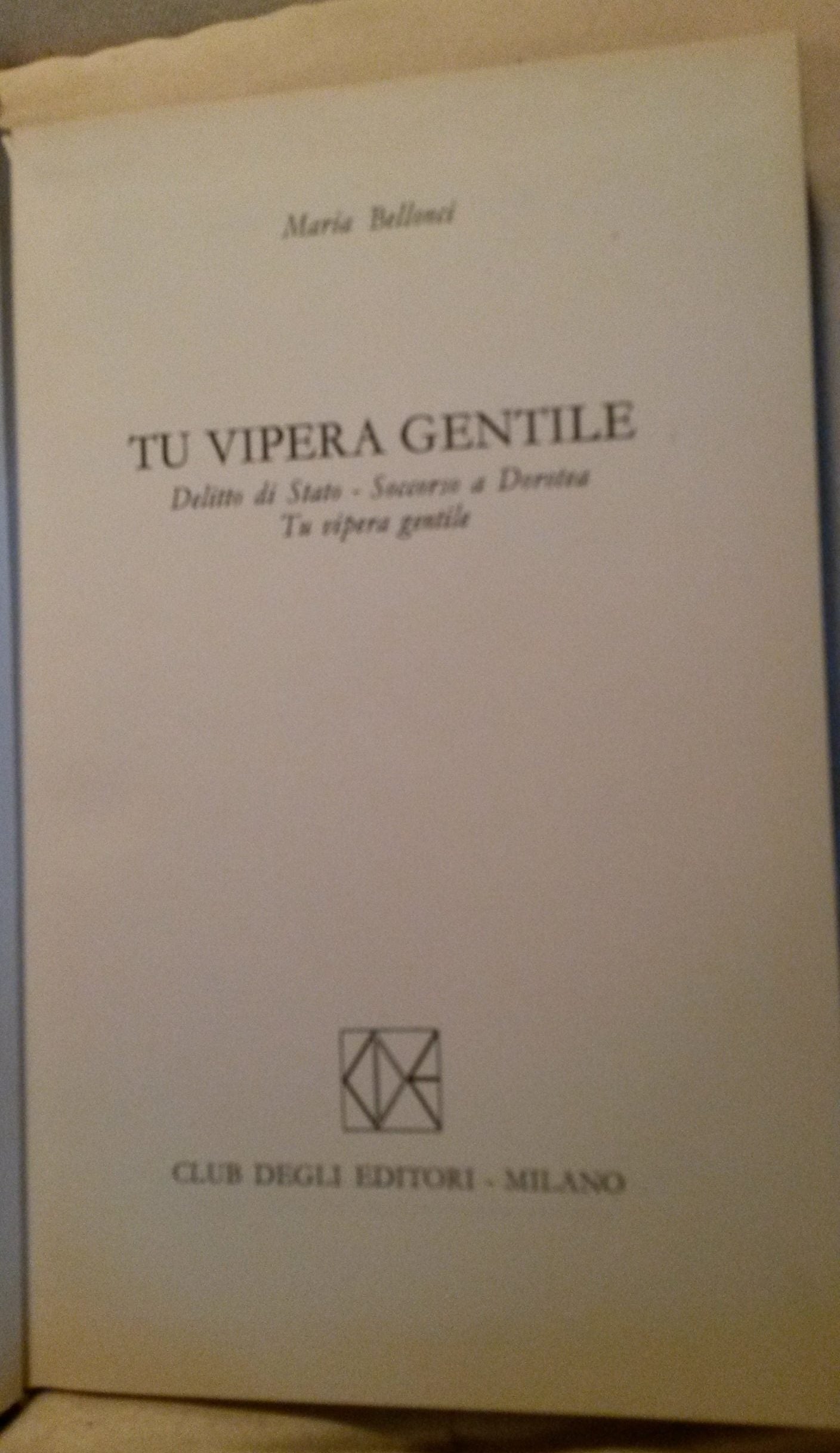 Tu vipera gentile - NONèdabuttare