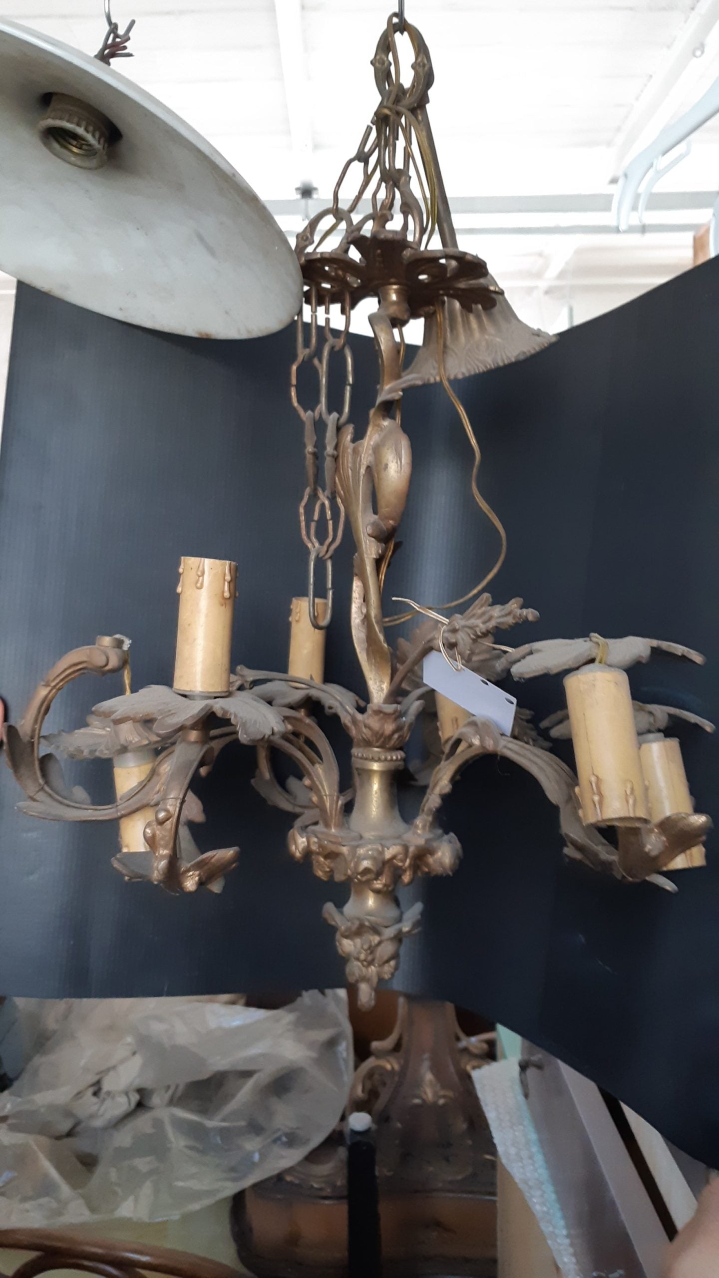 Lampadario in bronzo - NONèdabuttare