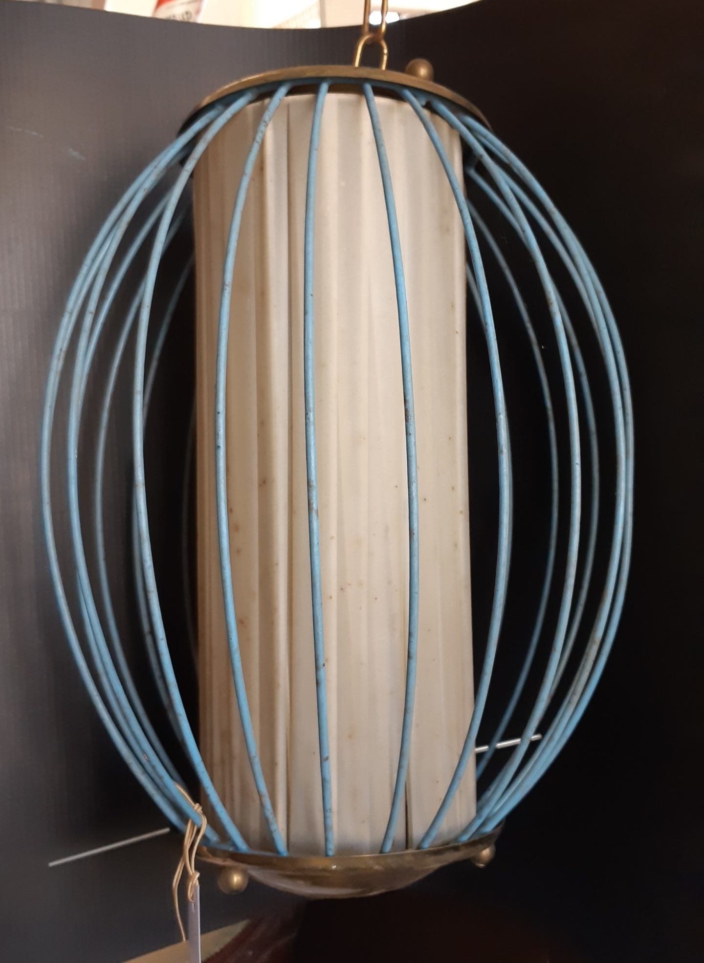 Lampadario a gabbia - NONèdabuttare