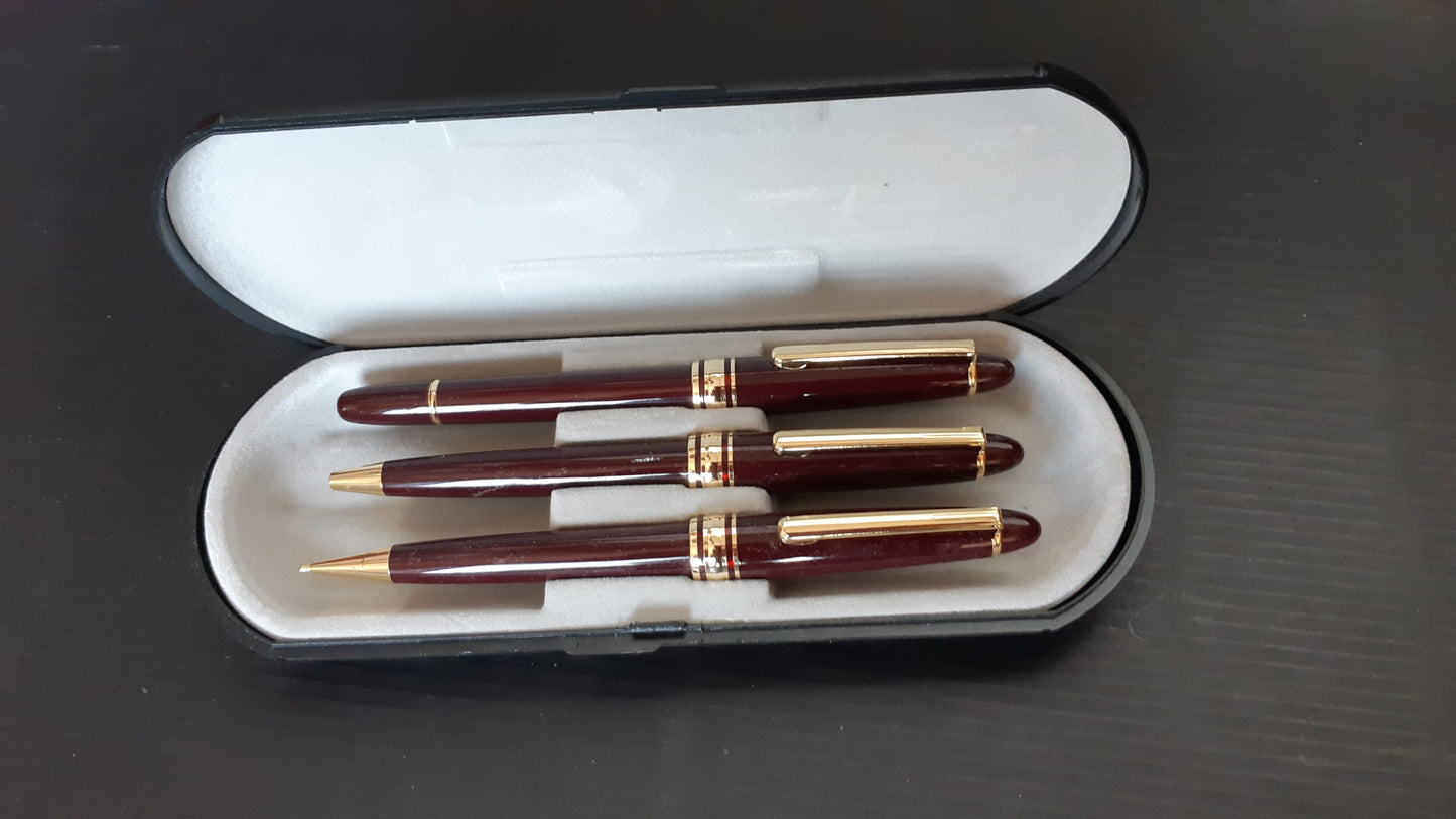 Set stilografica, sfera e portamina - NONèdabuttare