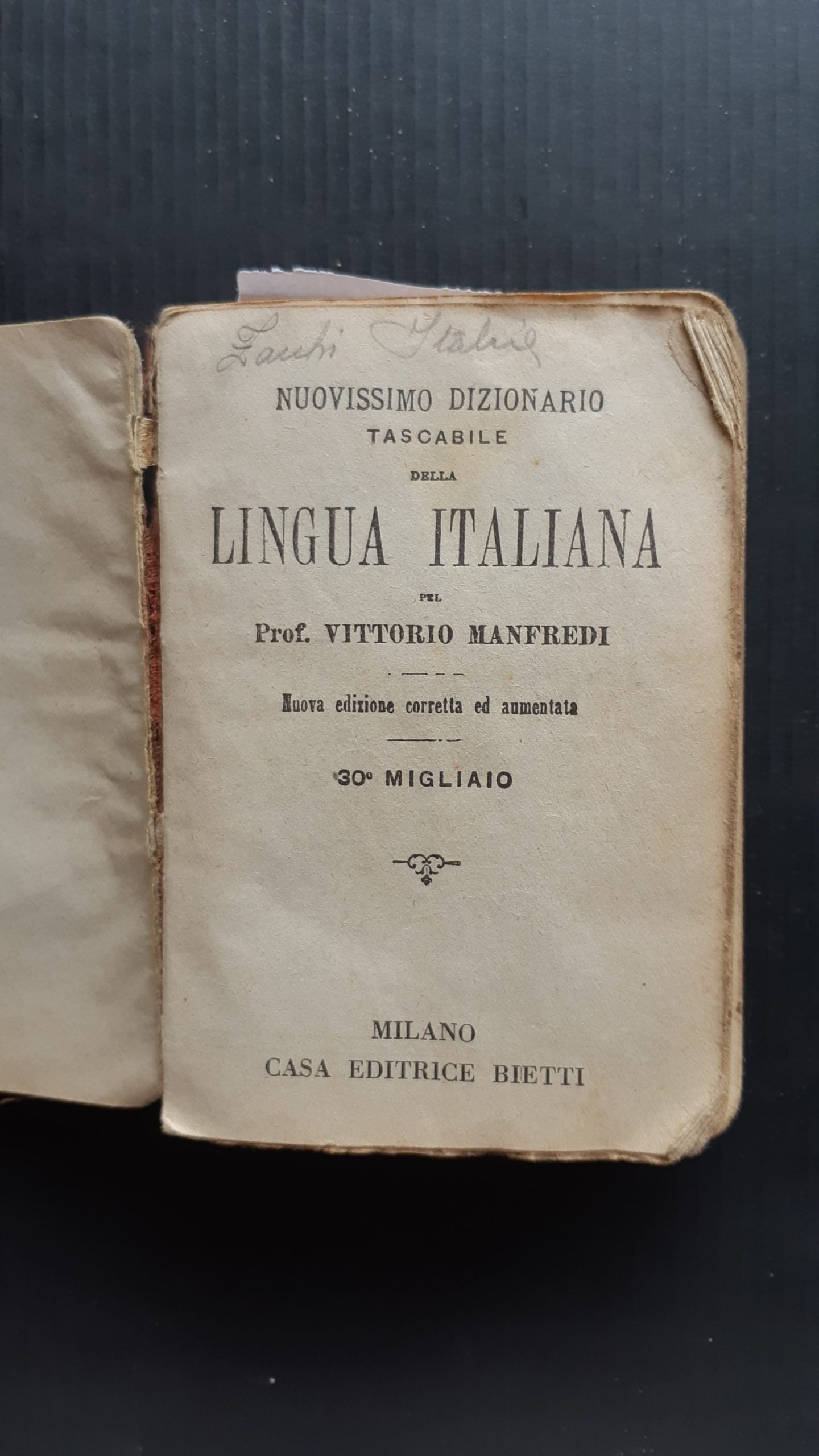 Dizionario italiano tascabile - NONèdabuttare