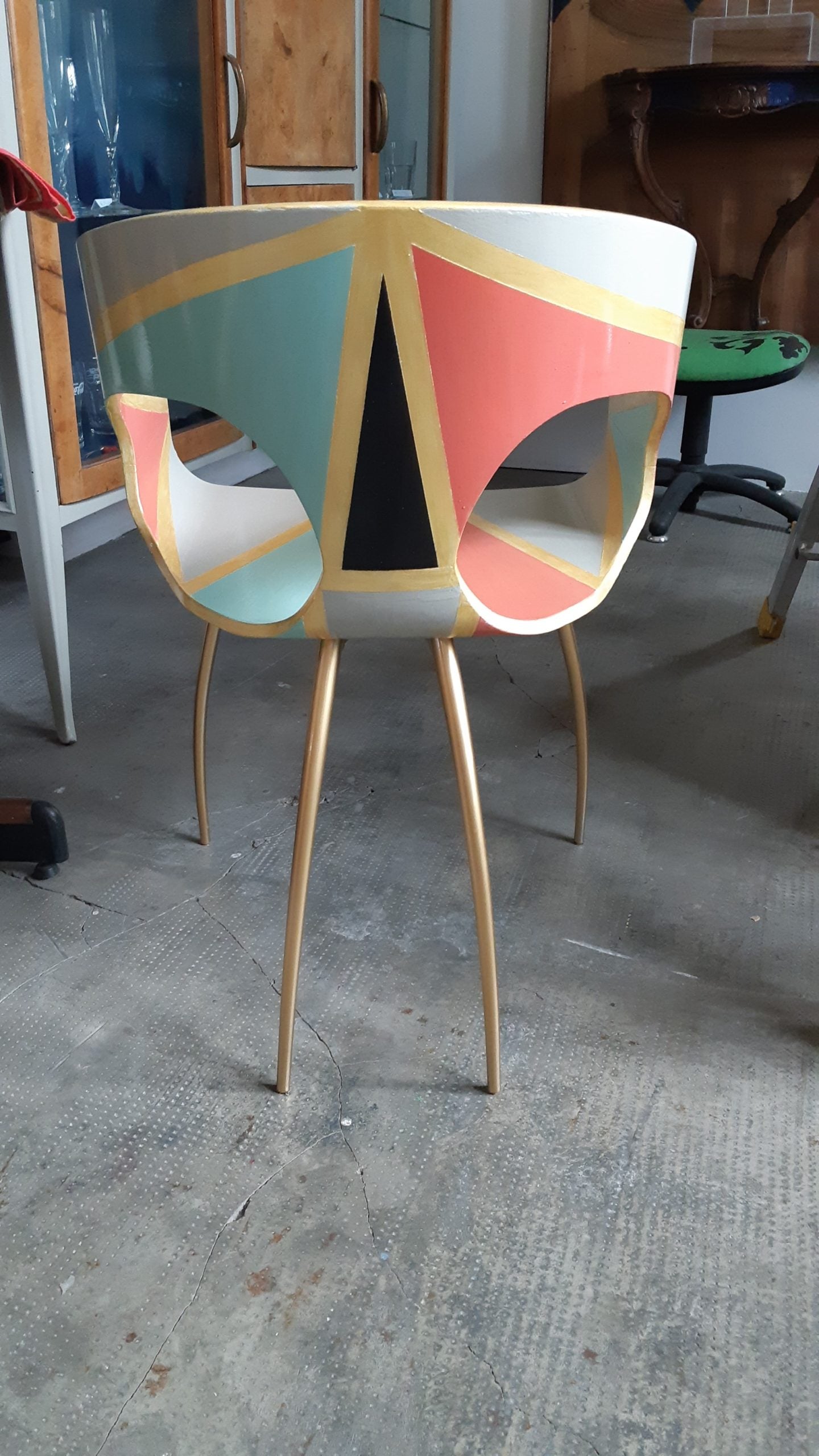 Sedia N°2 - Triangoli - NONèdabuttare