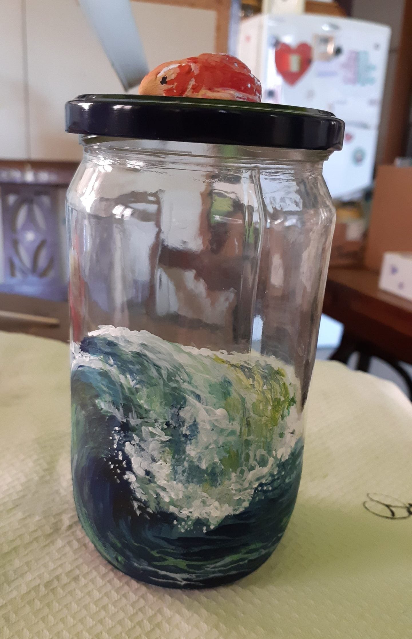 Vaso decorazione mare - NONèdabuttare