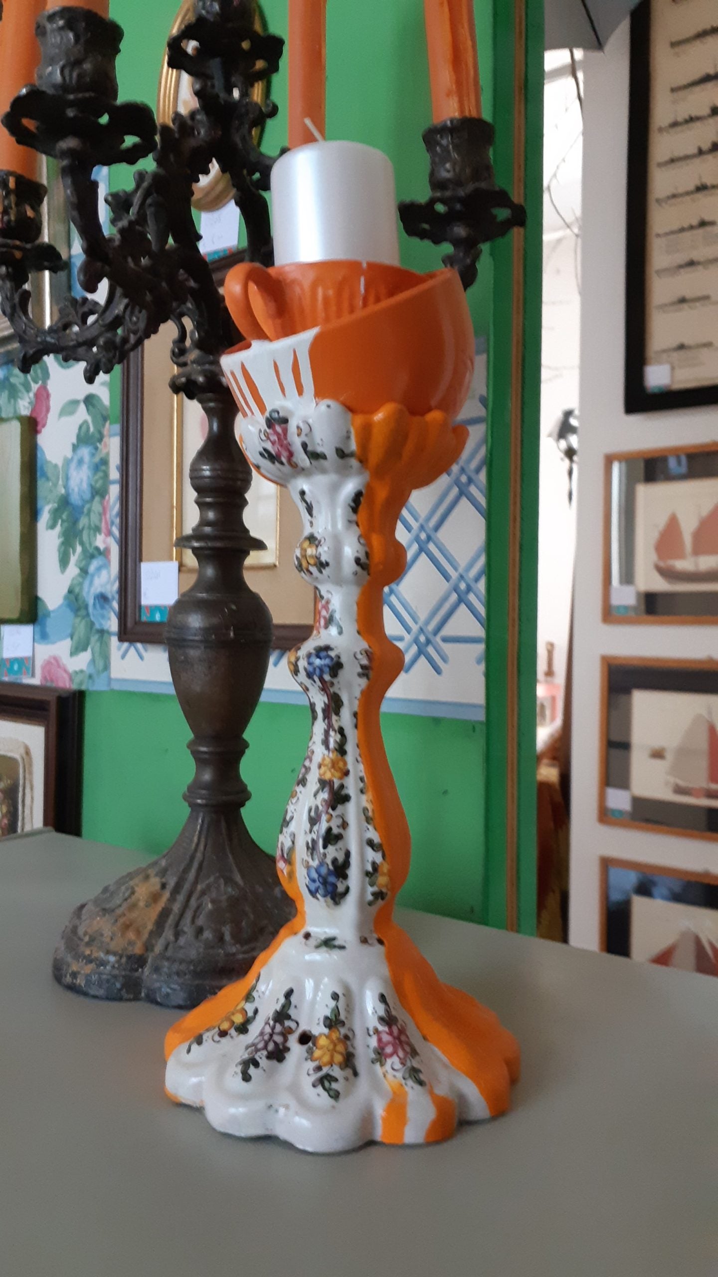 Composizione portacandele - NONèdabuttare