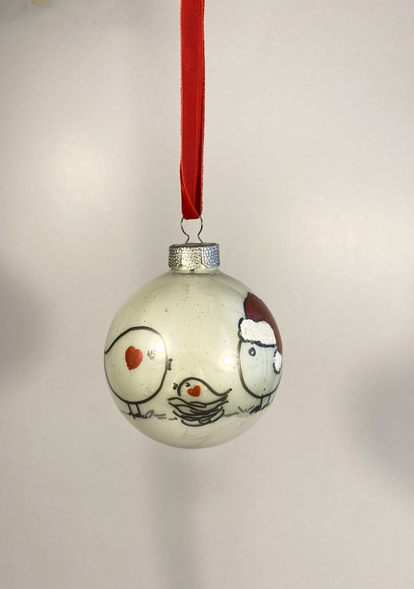 Palle natalizie decorate a mano da personalizzare - NONèdabuttare