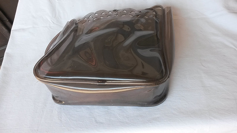 Borsa in plastica trasparente grigia - NONèdabuttare