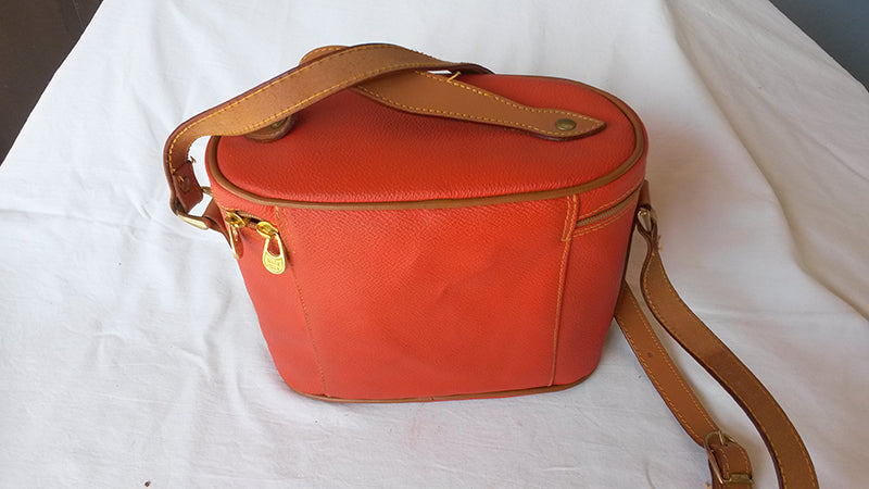 Bauletto pelle arancione - NONèdabuttare