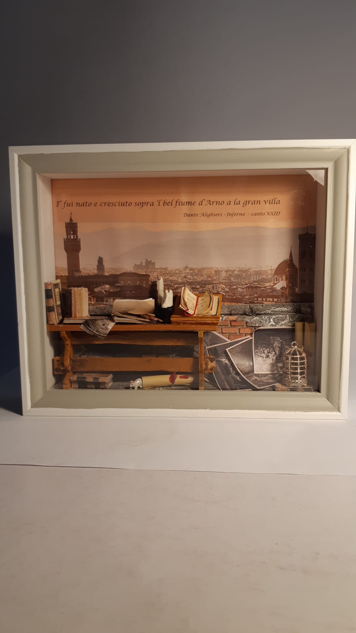 Dante, "E fui nato e cresciuto sopra il bel fiume d'Arno"