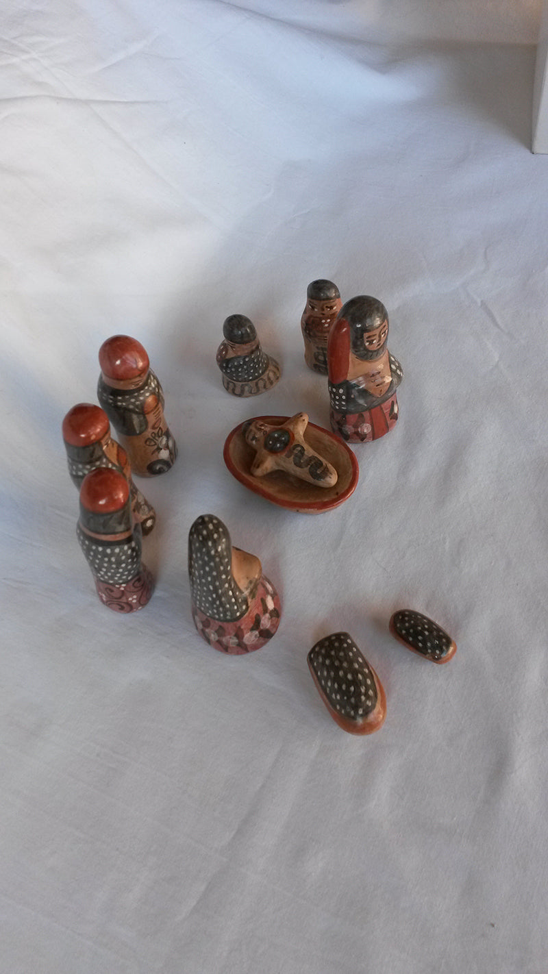 Presepe in terracotta messicano - NONèdabuttare