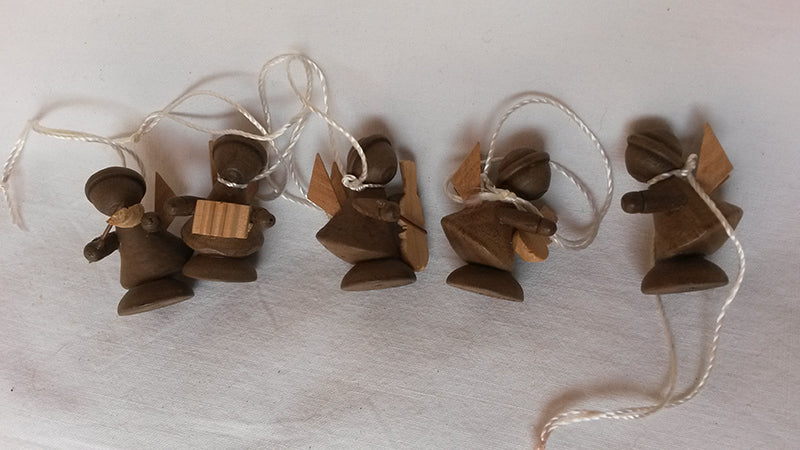 Set cantori in legno da appendere - NONèdabuttare