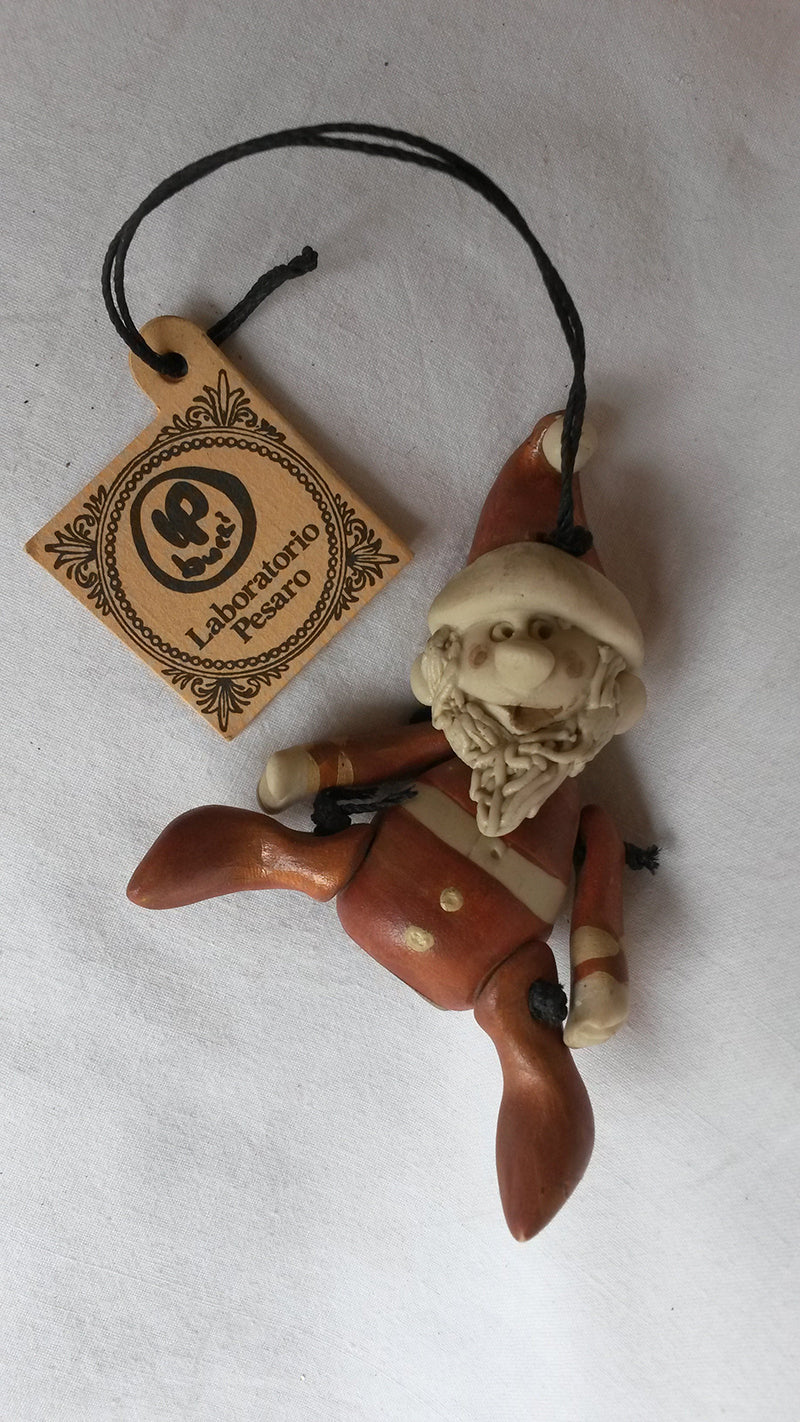 Babbo Natale in ceramica "i Pupi" - NONèdabuttare