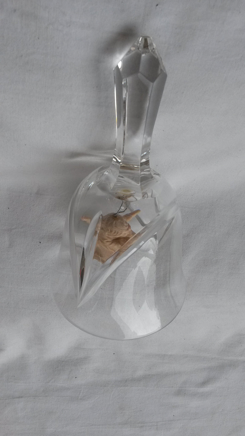 Campanella in cristallo smerigliato - NONèdabuttare