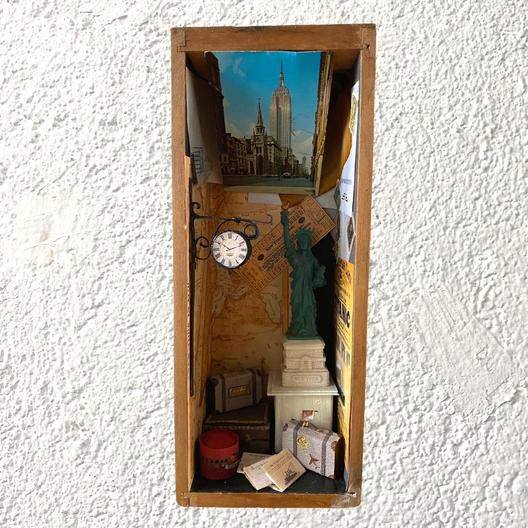Shadow Box "Il cassetto dei sogni New York City" - NONèdabuttare