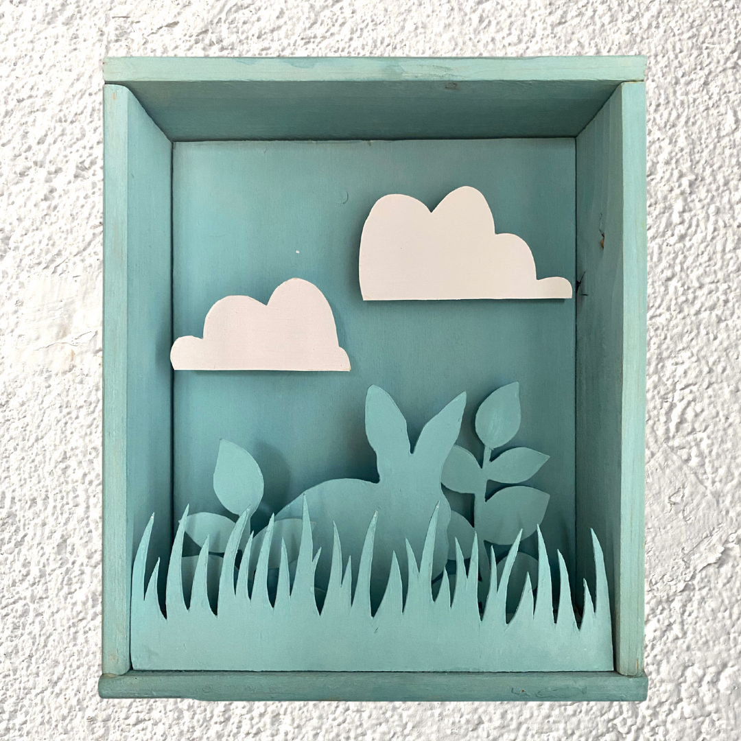 3D Bunny Shadow Box - NONèdabuttare