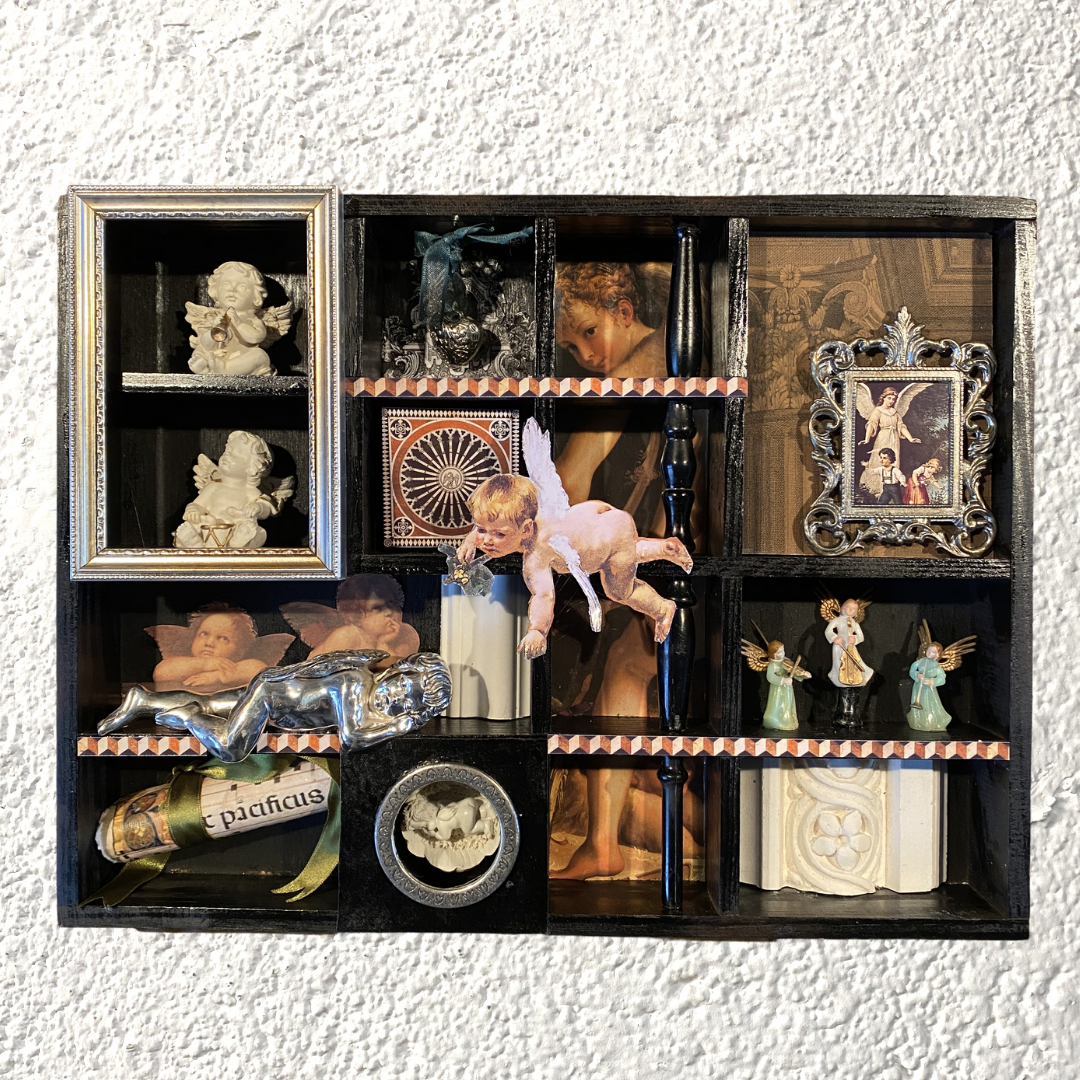 Shadow Box "Tutti quanti abbiamo un angelo" - NONèdabuttare