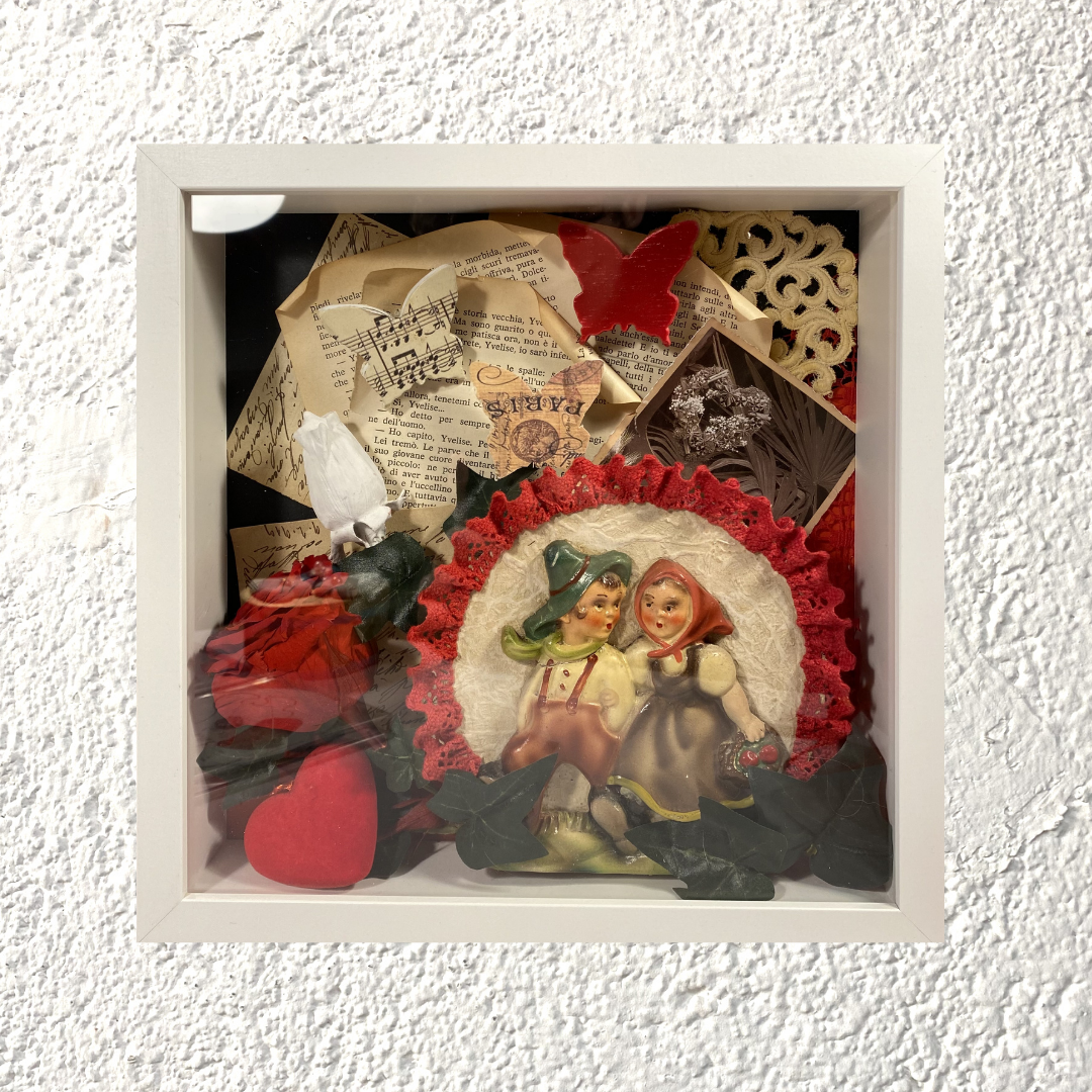 Shadow box "Carlotta e Marco" - NONèdabuttare