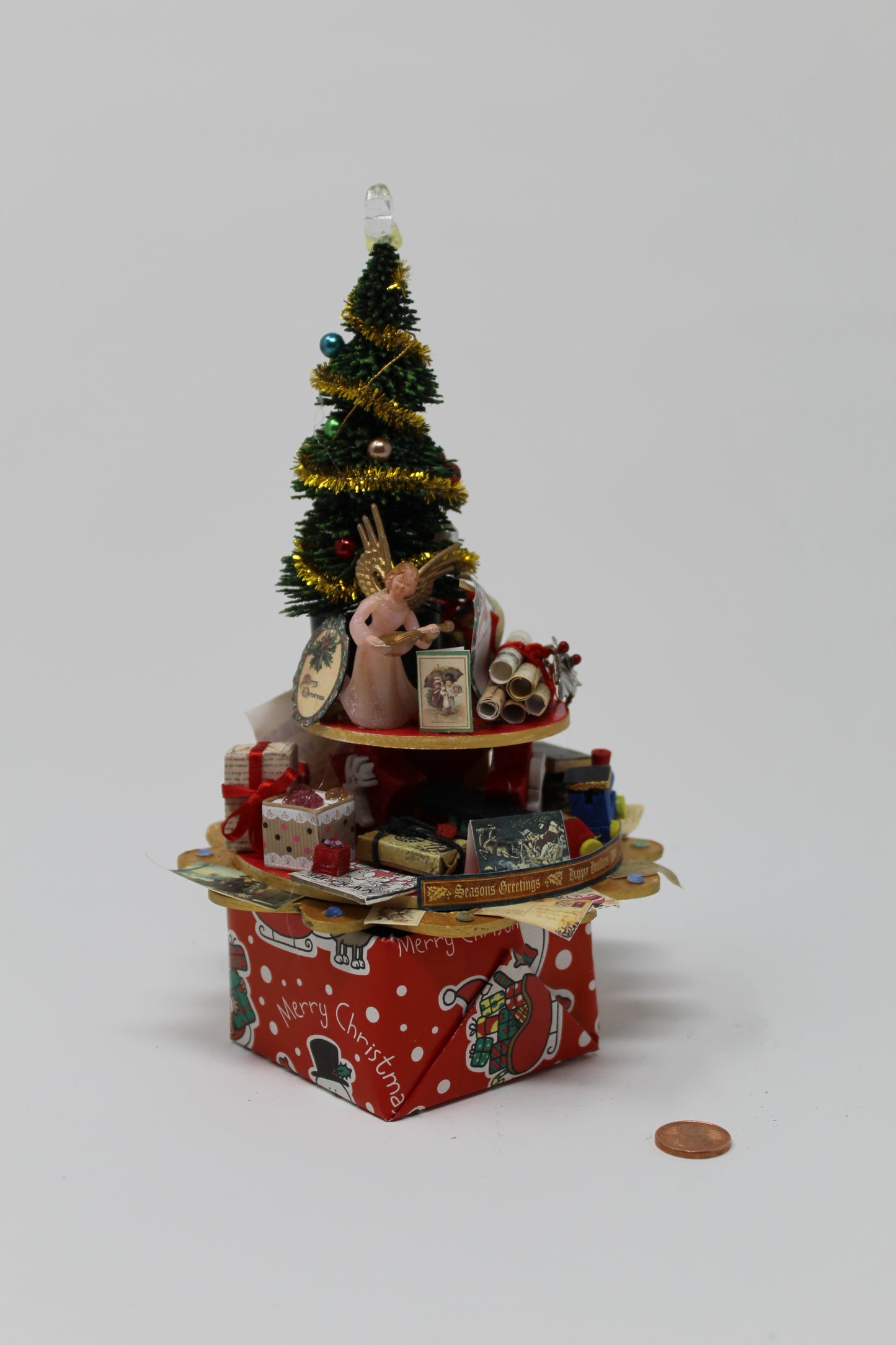 carillon albero con base regalo