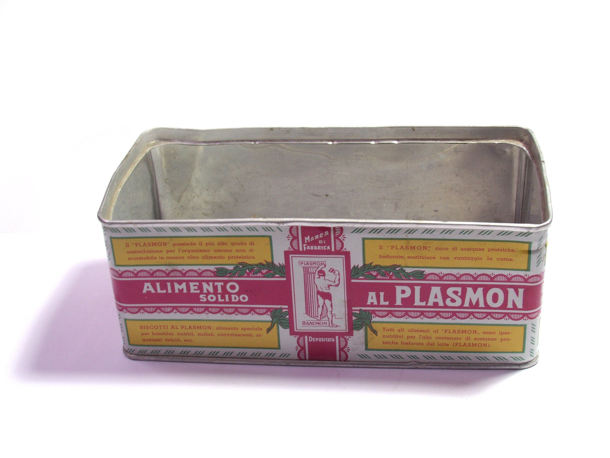 Scatola Plasmon anni '60 - NONèdabuttare