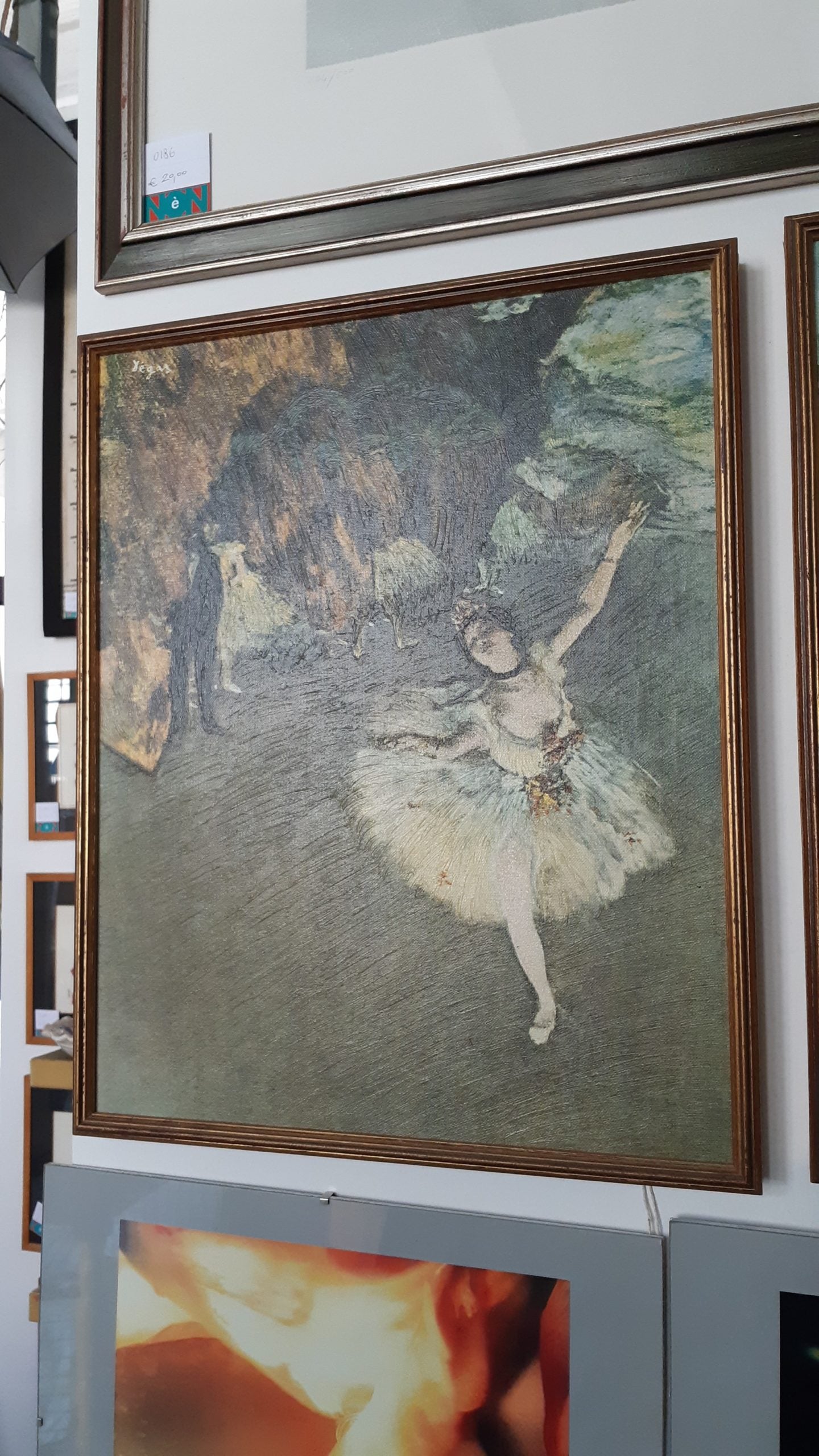 Stampa su tela ballerina di Degas - NONèdabuttare