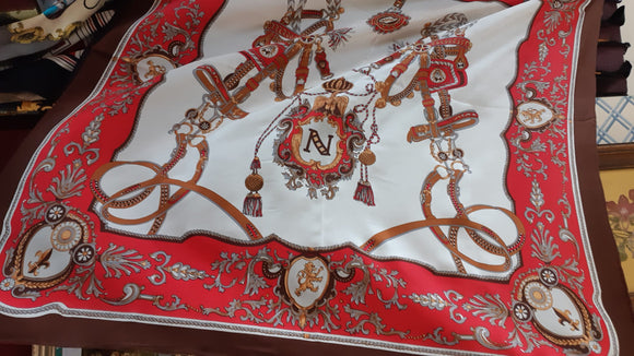 Foulard rosso Napoleone - NONèdabuttare