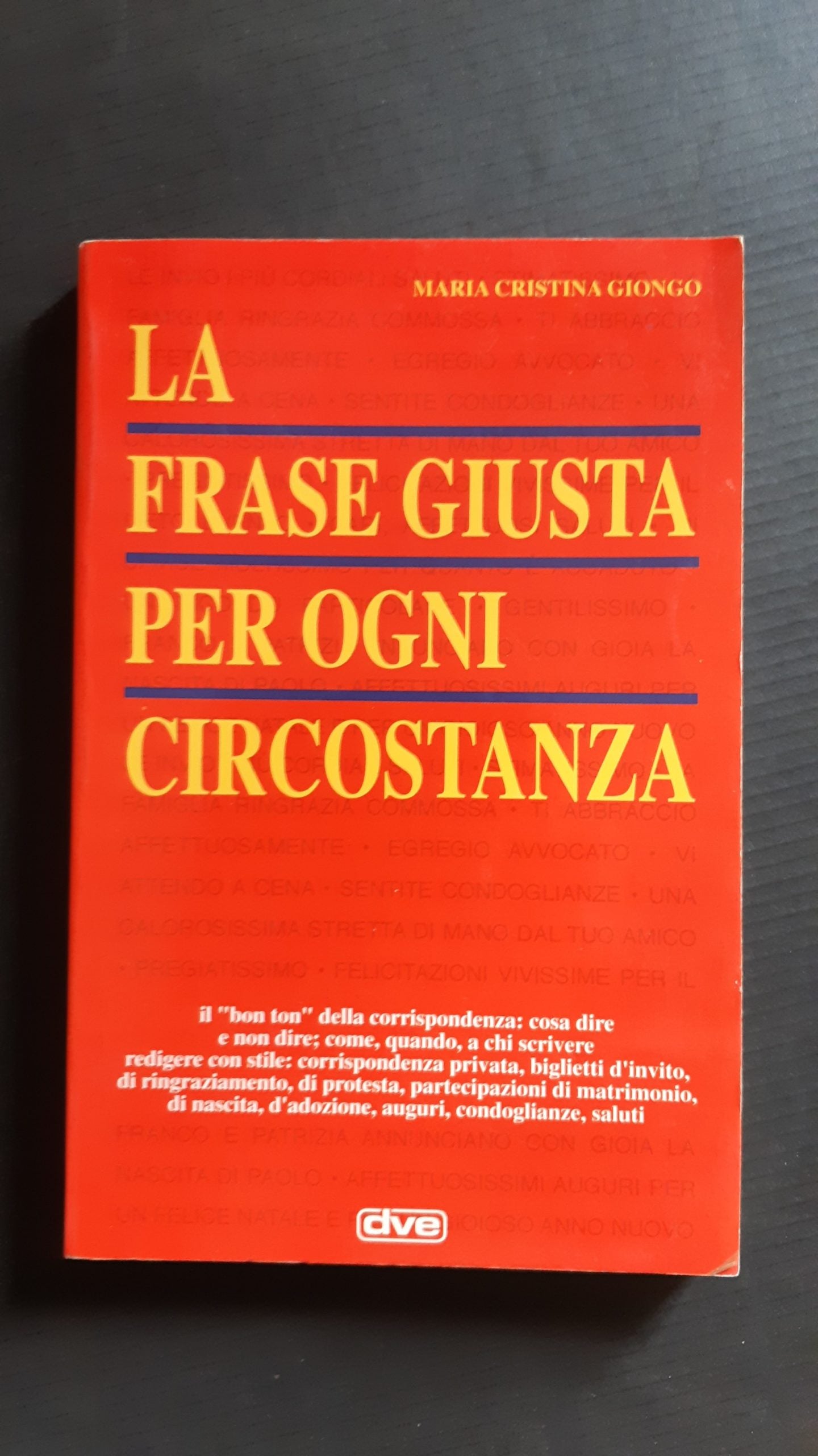 La frase giusta per ogni circostanza - NONèdabuttare