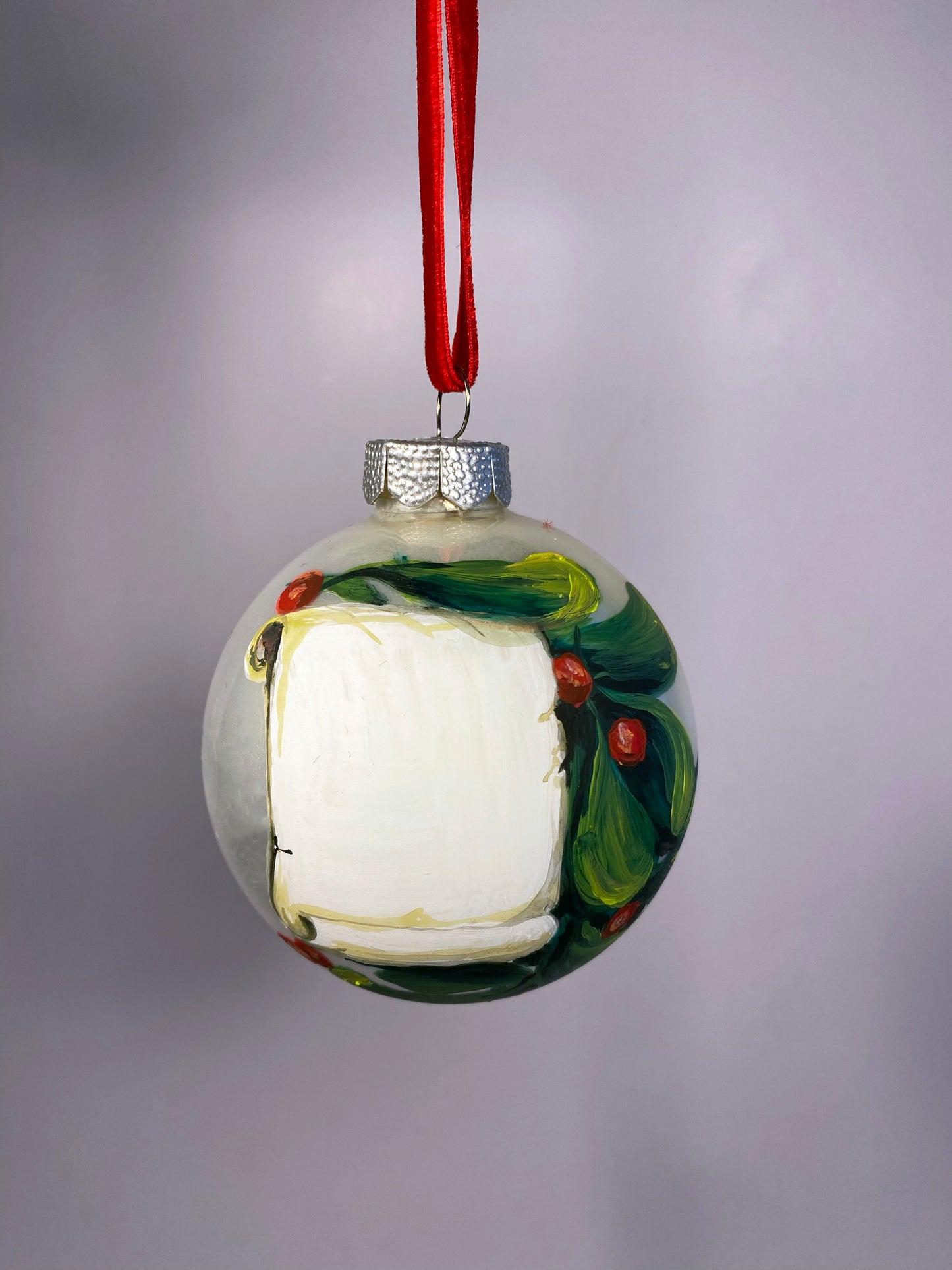 Palle natalizie decorate a mano da personalizzare - NONèdabuttare