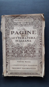 Pagine della letteratura italiana Vol. VI - NONèdabuttare
