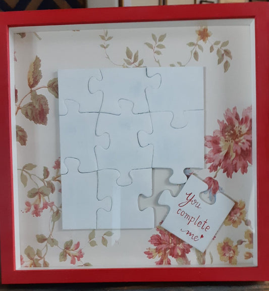 Shadow Box "Puzzle" - NONèdabuttare