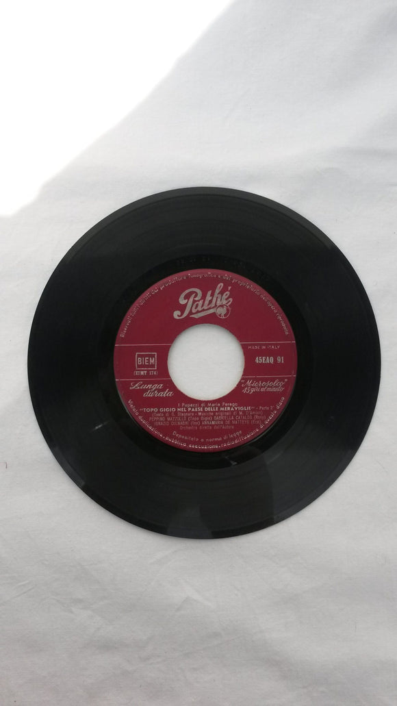 Dischi Topo Gigio 45 giri - NONèdabuttare