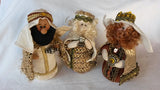 Presepe in paglia e stoffa - NONèdabuttare