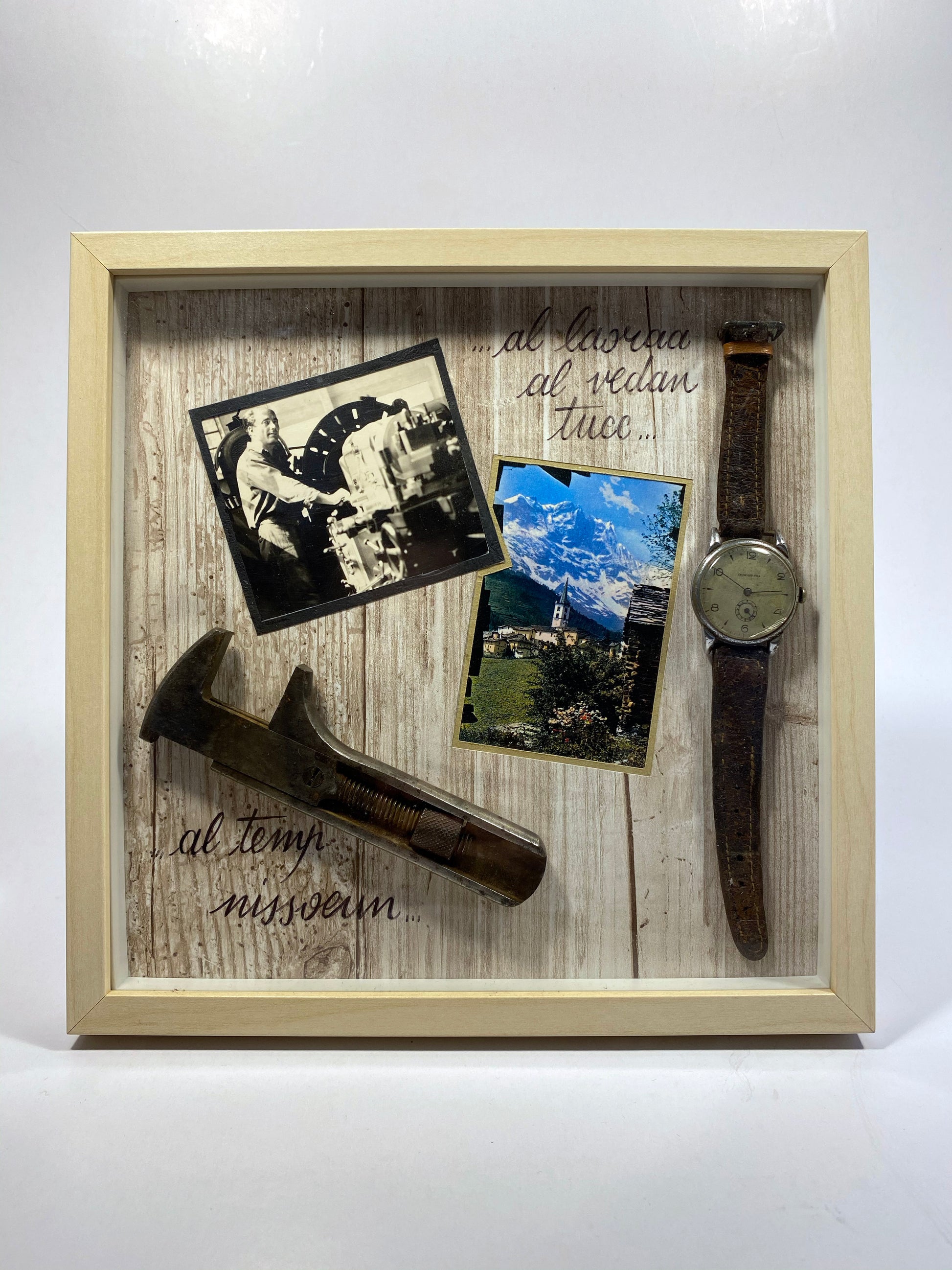 Shadow Box "Ricordi del Nonno" - NONèdabuttare