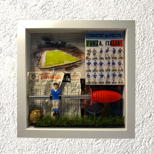 Shadow Box "Mondo calcio" - NONèdabuttare